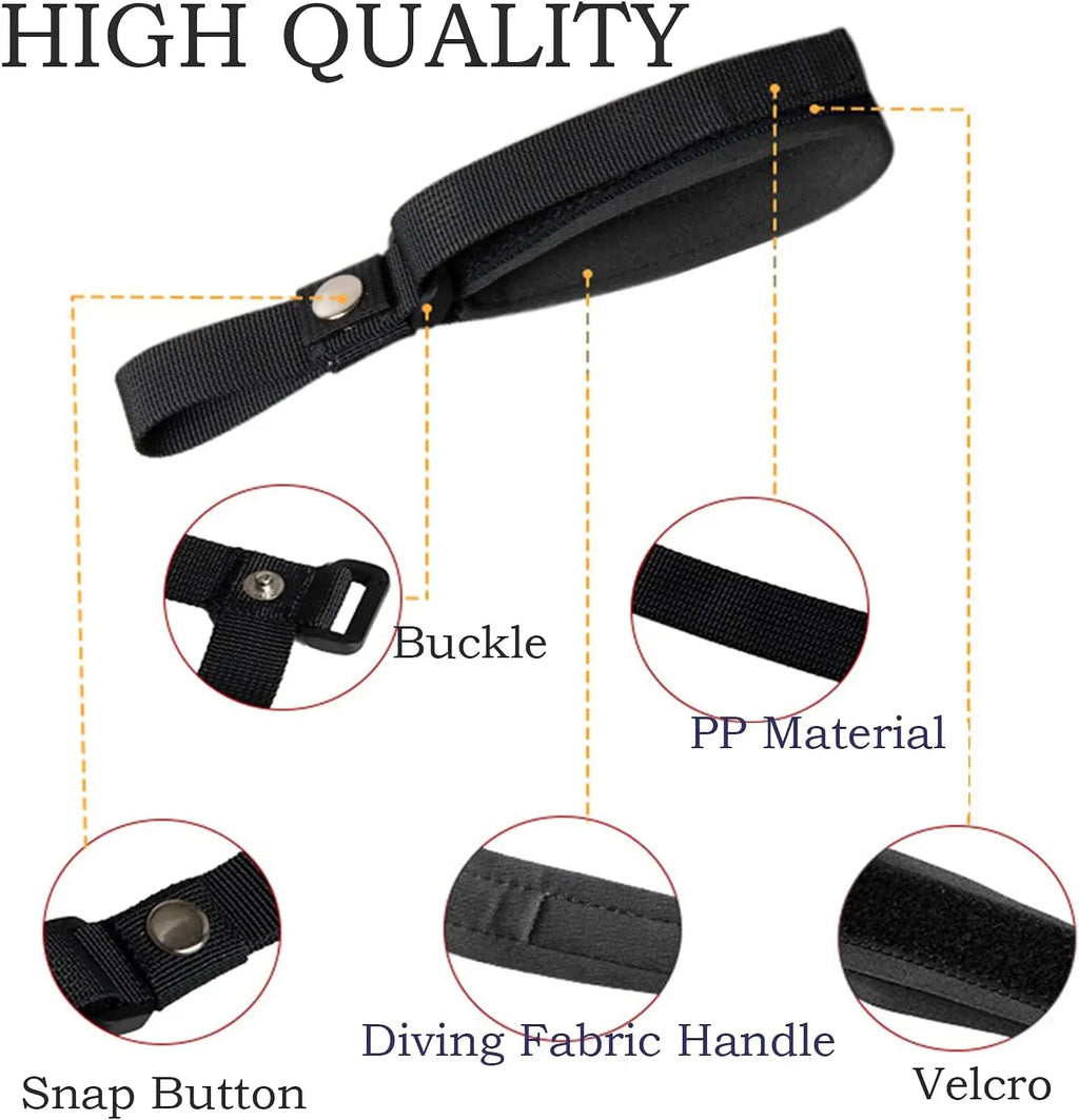 Retractable Dog Leash Add-On Accessory - Hand and Wrist Strap - for Greater Comfort, Loosen Grip for Your Hands and Better Contr